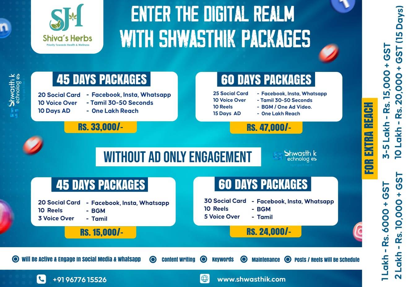 Budget Packages